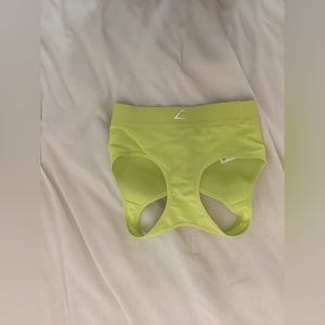 Gymshark Bra. Bright Yellow. Size Xs/Extra Small. New Without Tags/NWOT